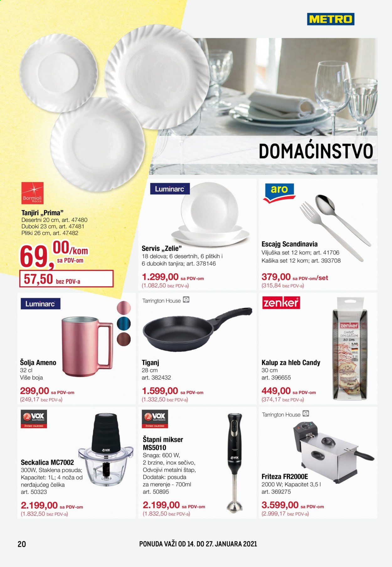 Metro katalog - 14.01.2021 - 27.01.2021. Stranica 20