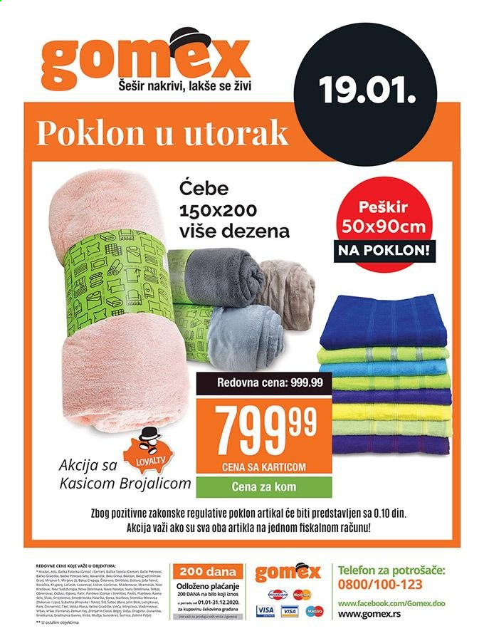 Gomex katalog - 19.01.2021 - 19.01.2021. Stranica 1