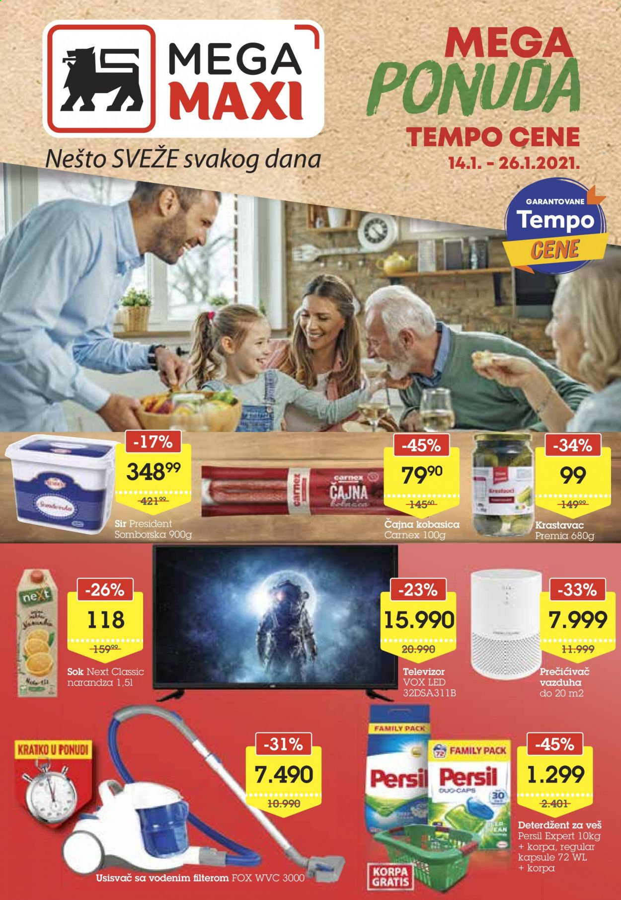 Mega Maxi katalog - 14.01.2021 - 26.01.2021. Stranica 1