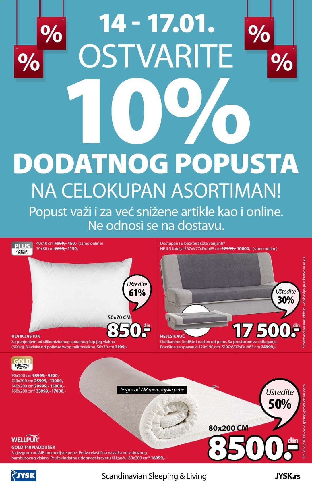 JYSK katalog - 14.01.2021 - 27.01.2021. Stranica 16