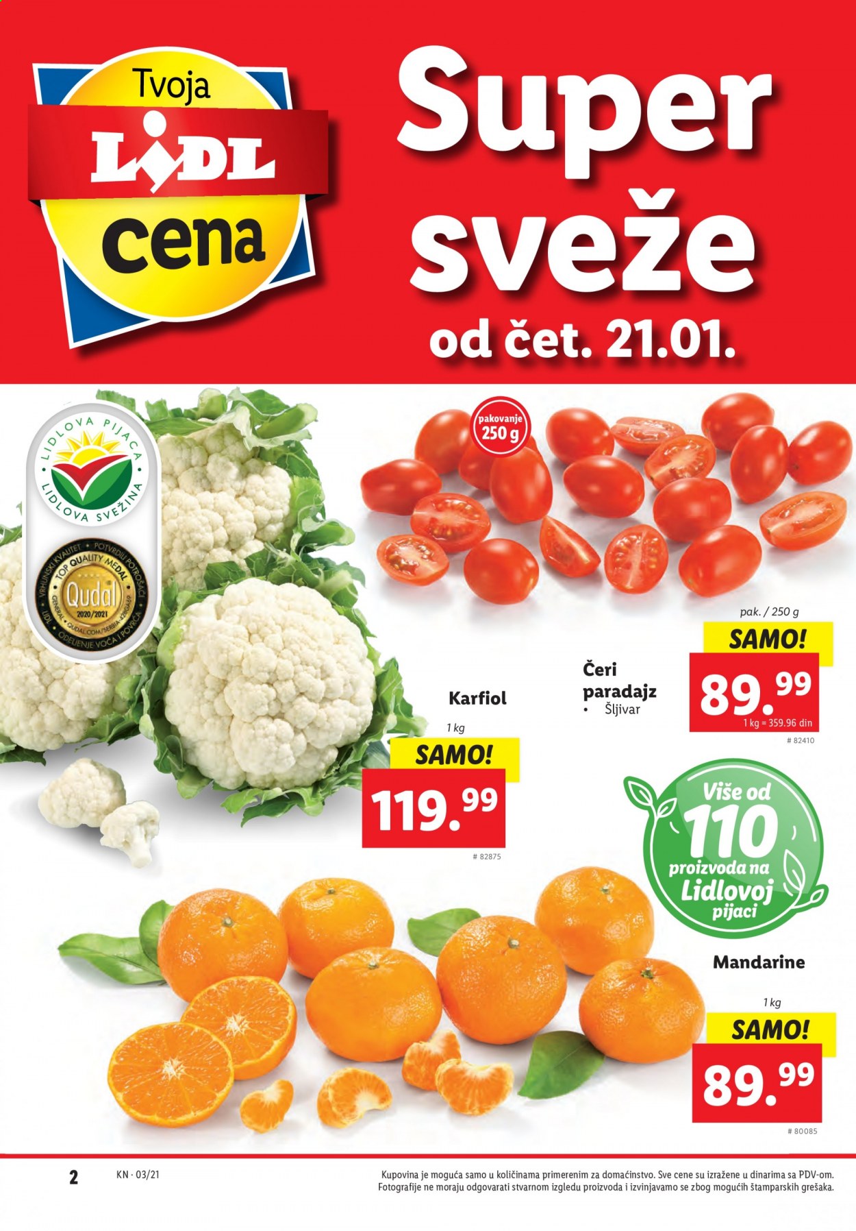 Lidl katalog - 21.01.2021 - 27.01.2021. Stranica 2