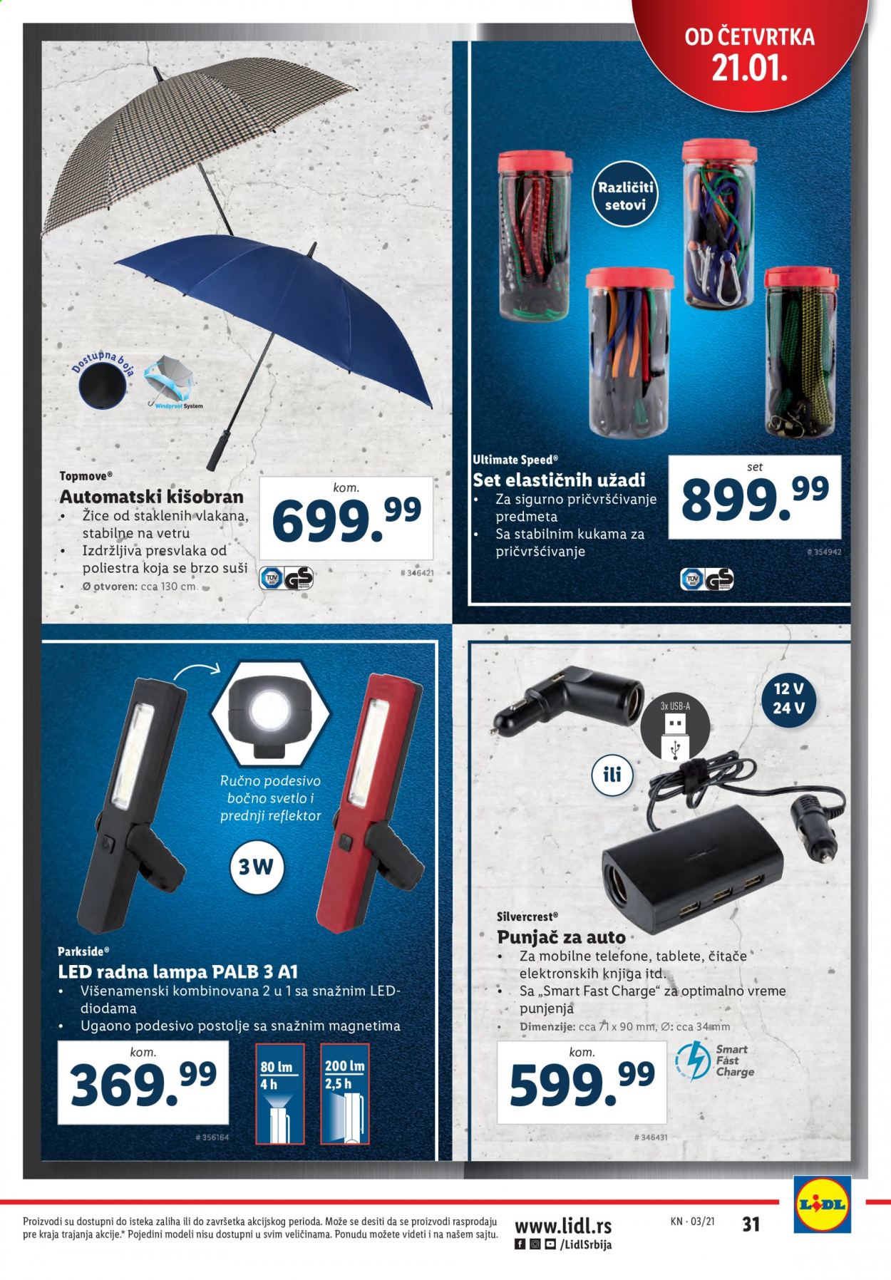 Lidl katalog - 21.01.2021 - 27.01.2021. Stranica 31