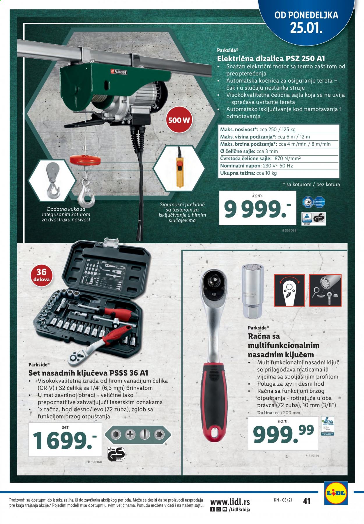 Lidl katalog - 21.01.2021 - 27.01.2021. Stranica 41