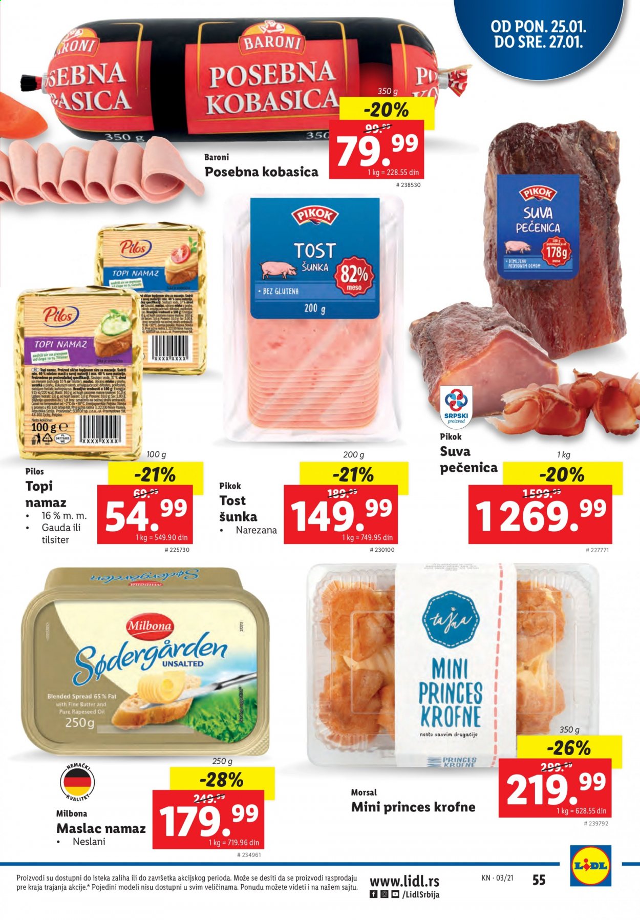 Lidl katalog - 21.01.2021 - 27.01.2021. Stranica 55