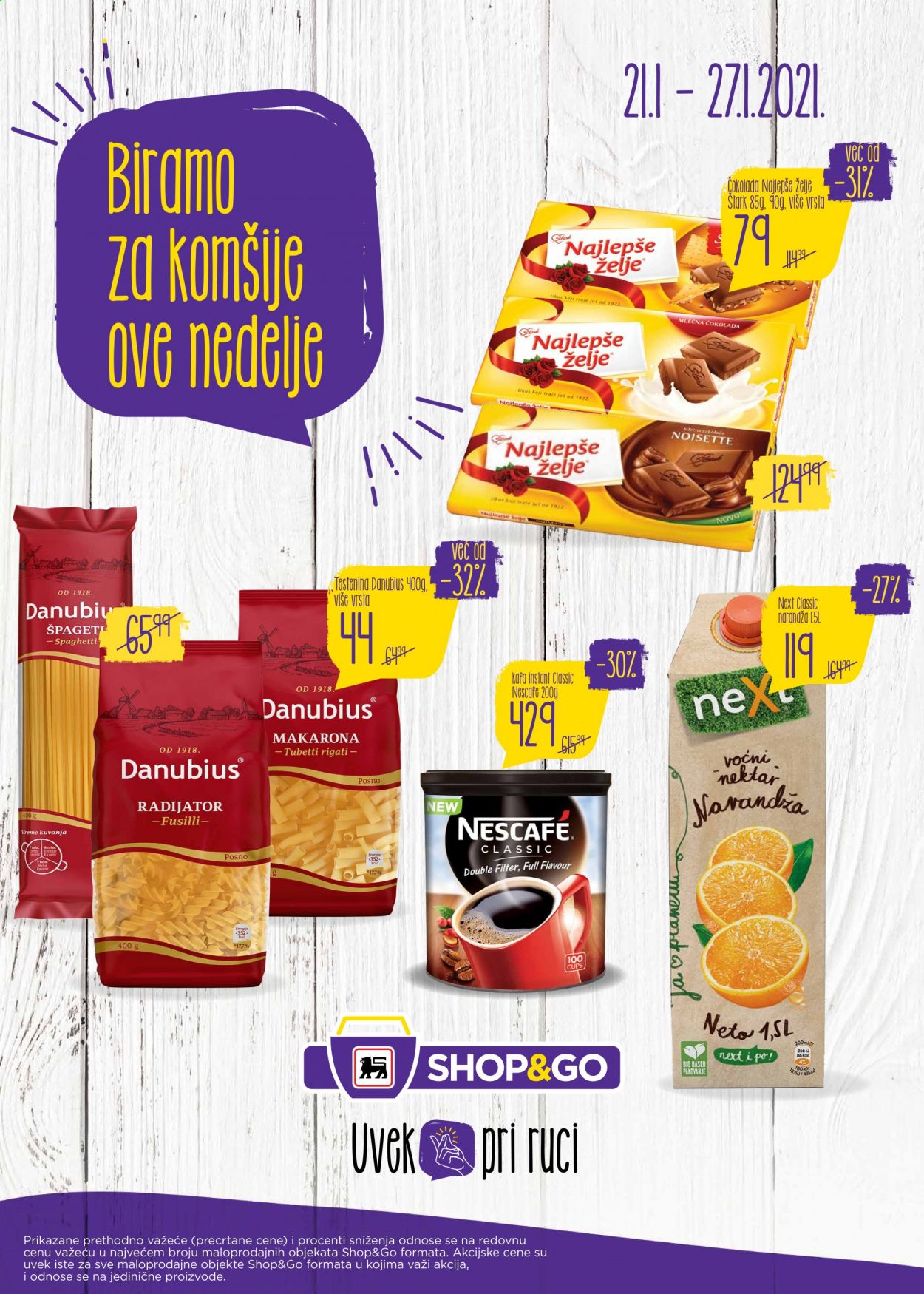 Shop & Go katalog - 21.01.2021 - 27.01.2021. Stranica 1