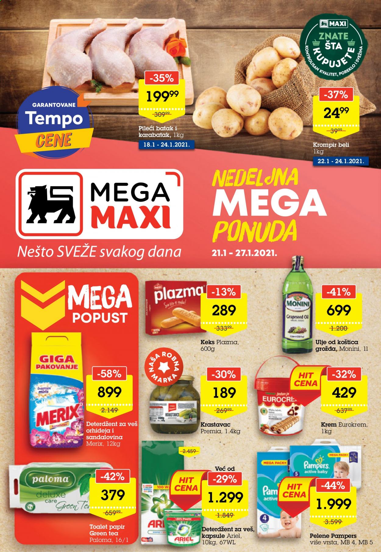 Mega Maxi katalog - 21.01.2021 - 27.01.2021. Stranica 1