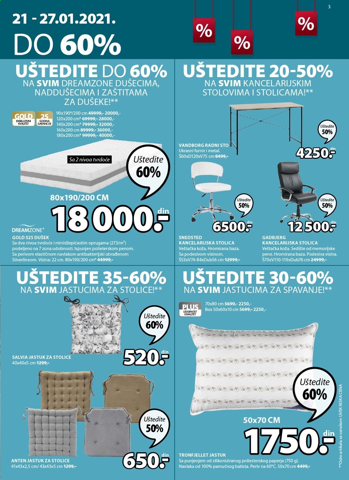 JYSK katalog - 21.01.2021 - 03.02.2021. Stranica 3