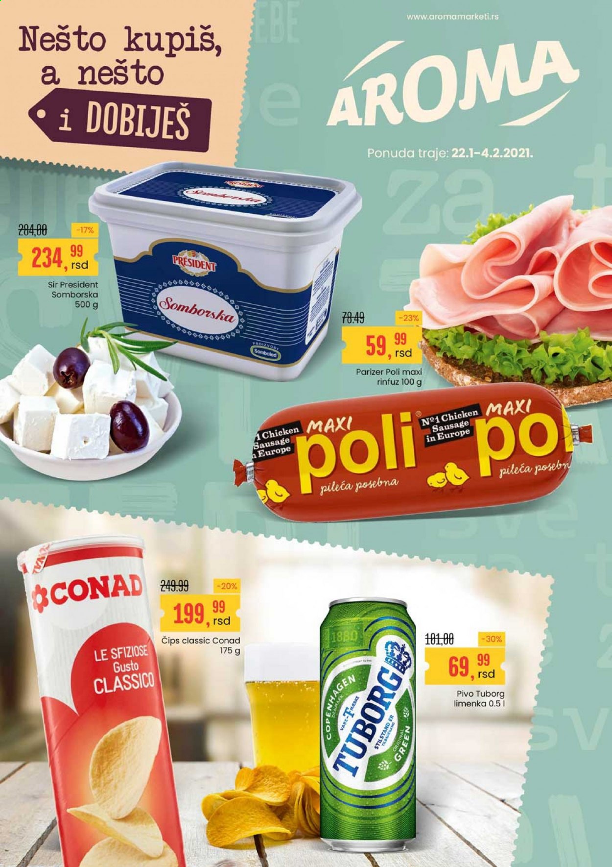 Aroma Market katalog - 22.01.2021 - 04.02.2021. Stranica 1