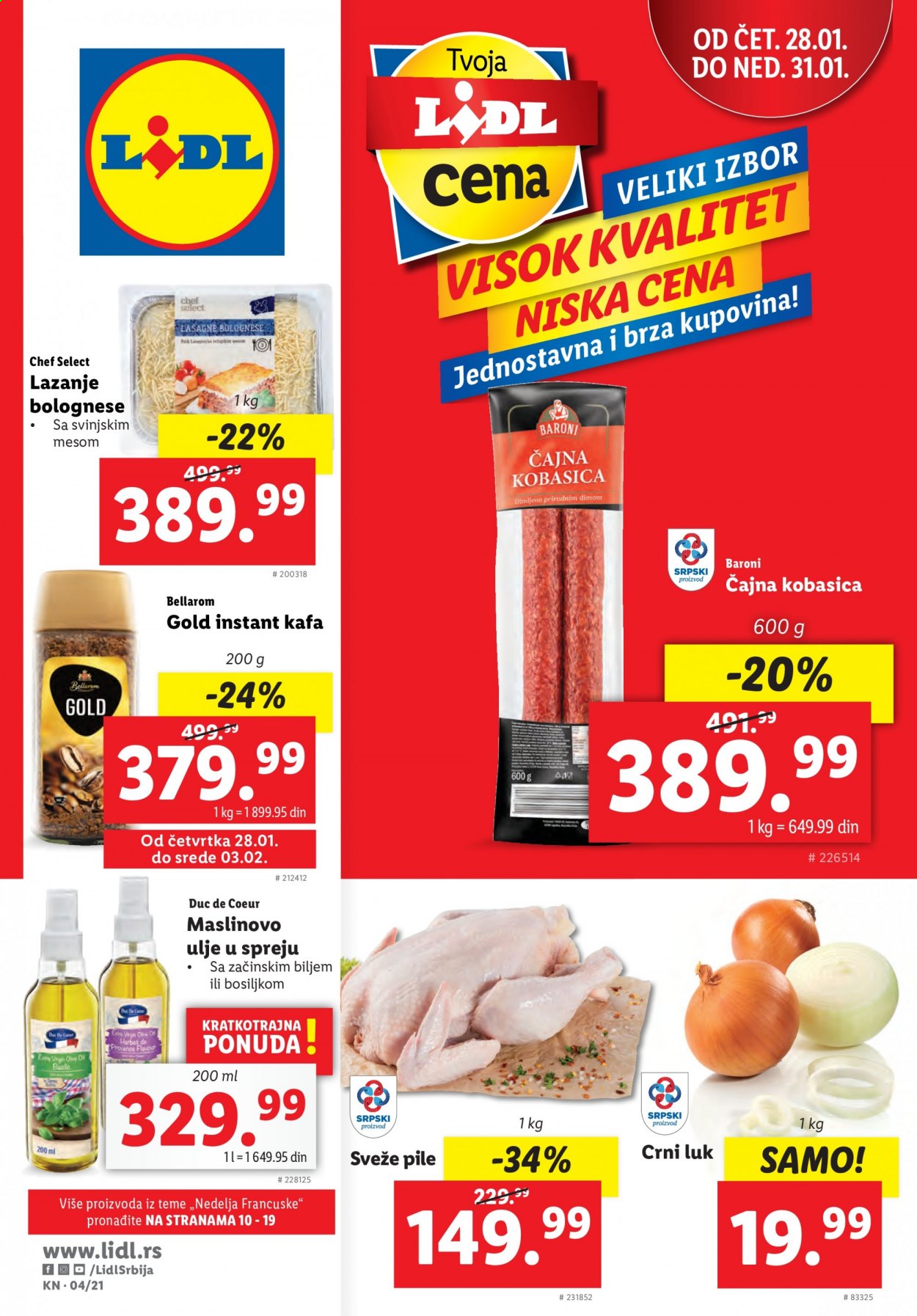 Lidl katalog - 28.01.2021 - 03.02.2021. Stranica 1