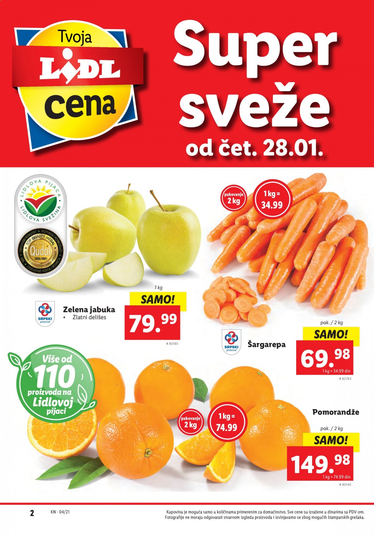Lidl katalog - 28.01.2021 - 03.02.2021. Stranica 2