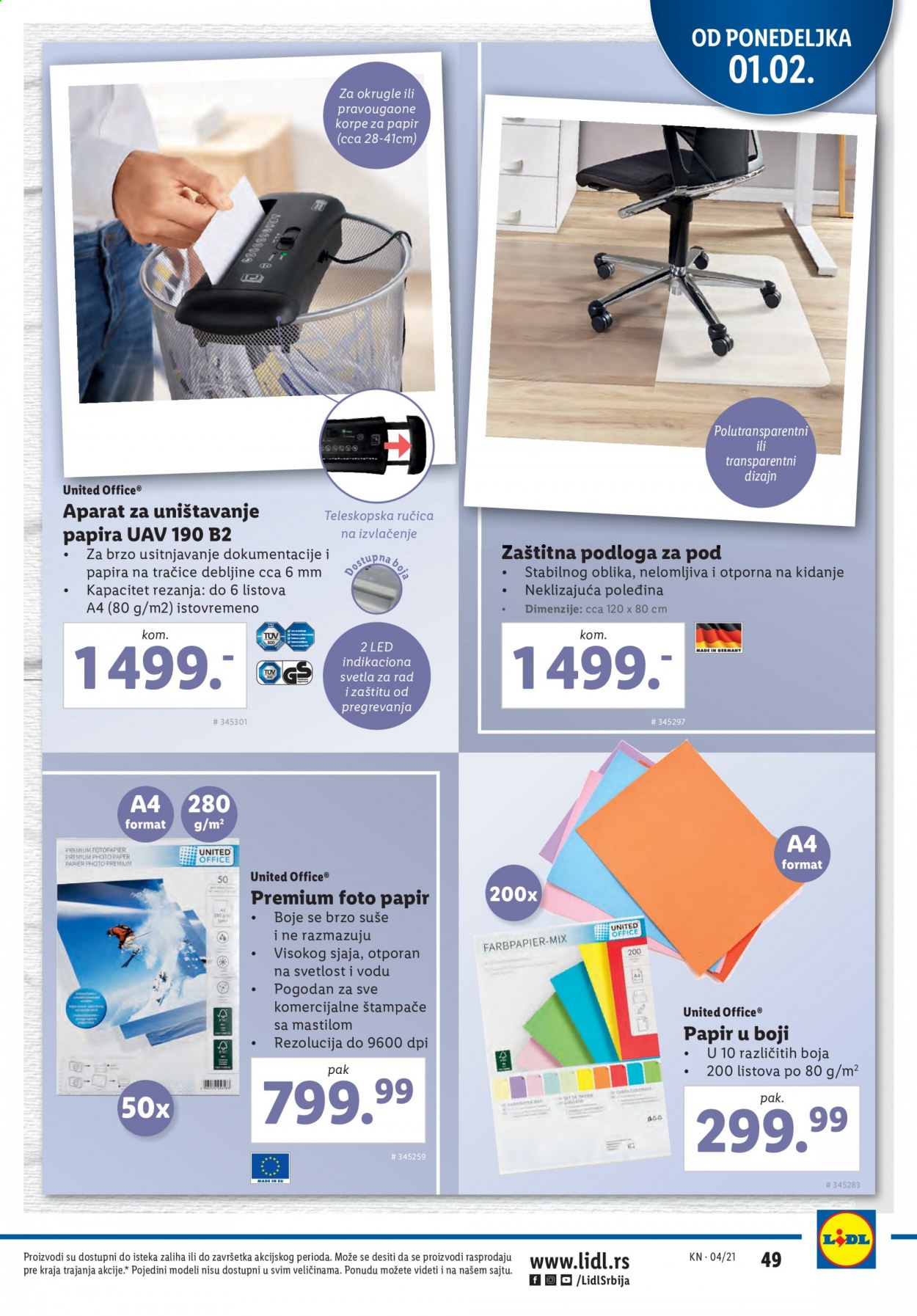 Lidl katalog - 28.01.2021 - 03.02.2021. Stranica 49