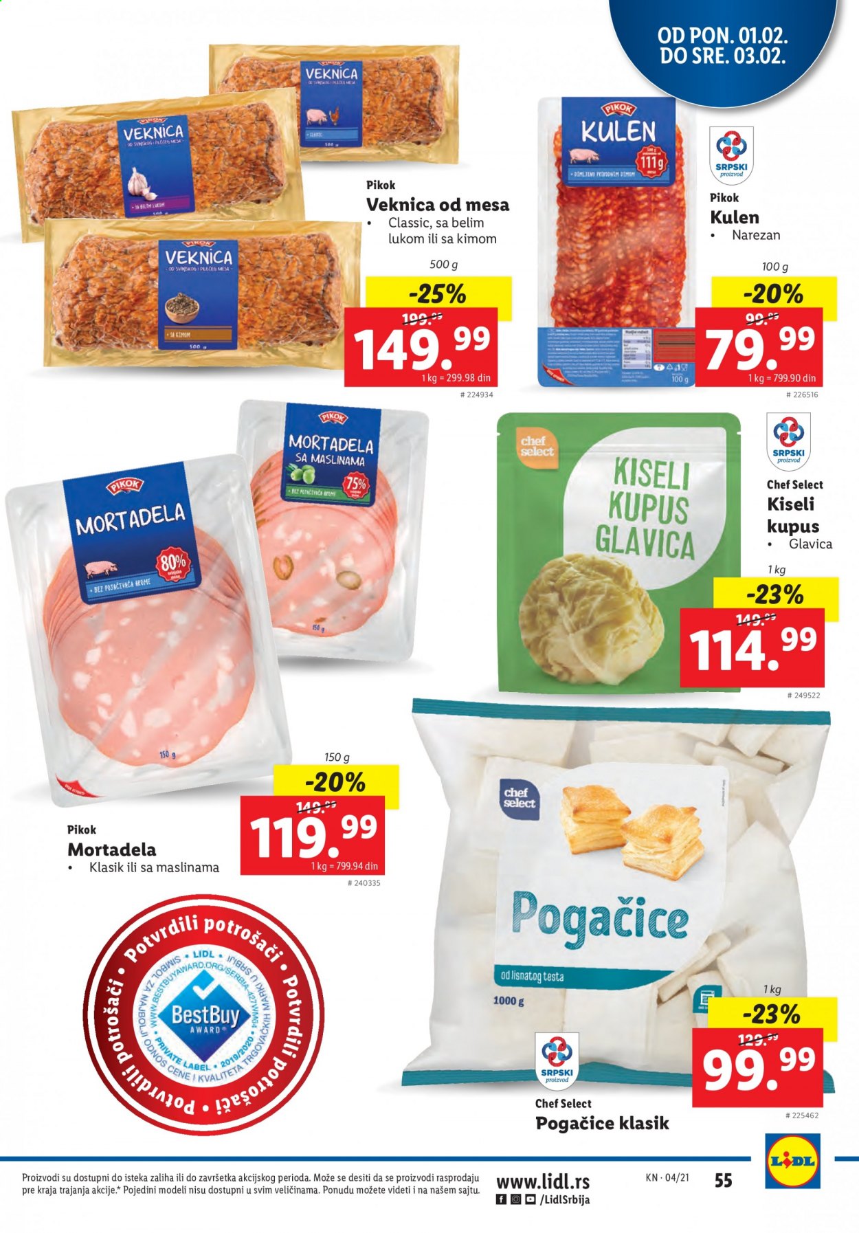 Lidl katalog - 28.01.2021 - 03.02.2021. Stranica 55