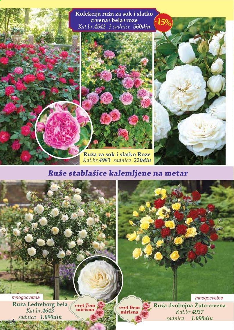 Flora Ekspres katalog. Stranica 14