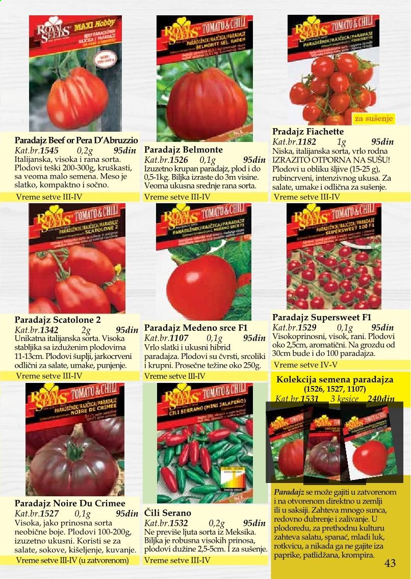 Flora Ekspres katalog. Stranica 43