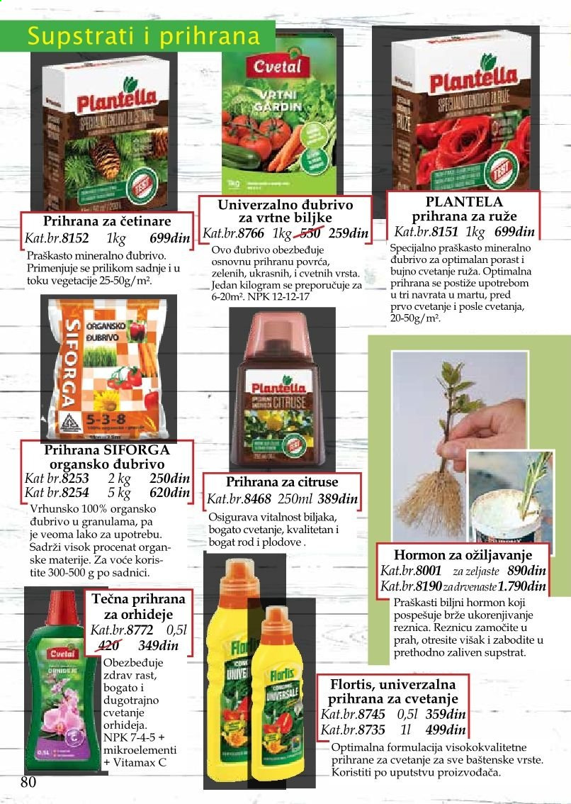 Flora Ekspres katalog. Stranica 80