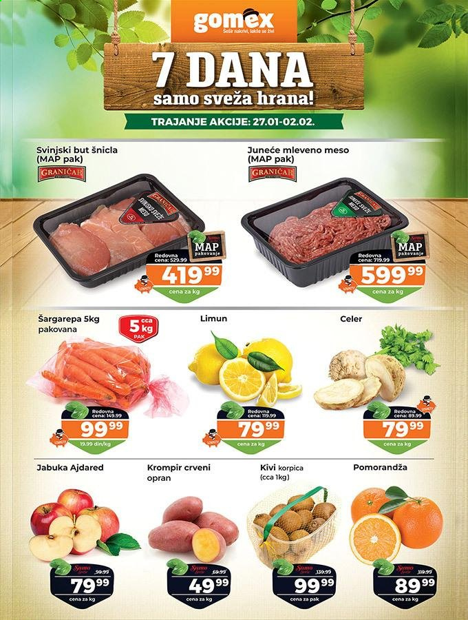 Gomex katalog - 27.01.2021 - 02.02.2021. Stranica 1