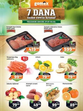 Gomex katalog - 27.01.2021 - 02.02.2021.