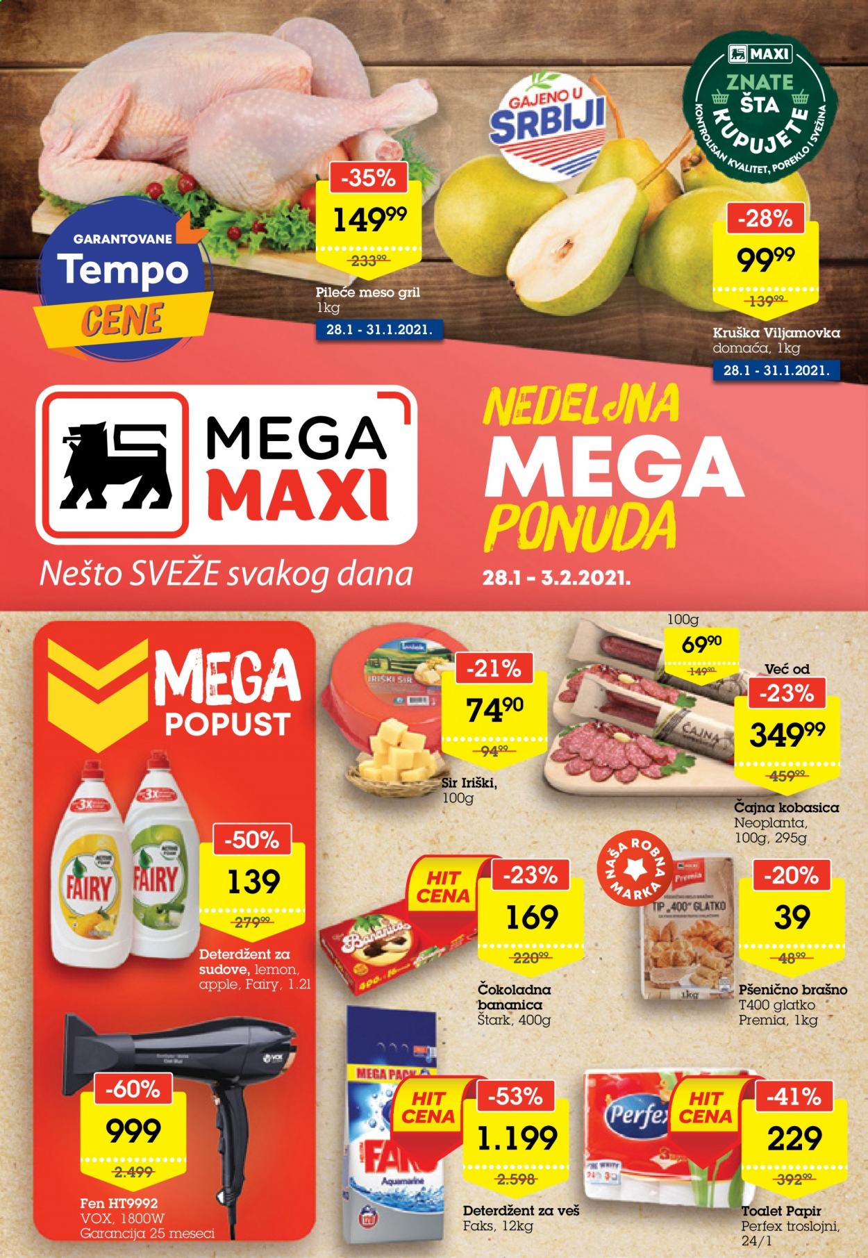 Mega Maxi katalog - 28.01.2021 - 03.02.2021. Stranica 1