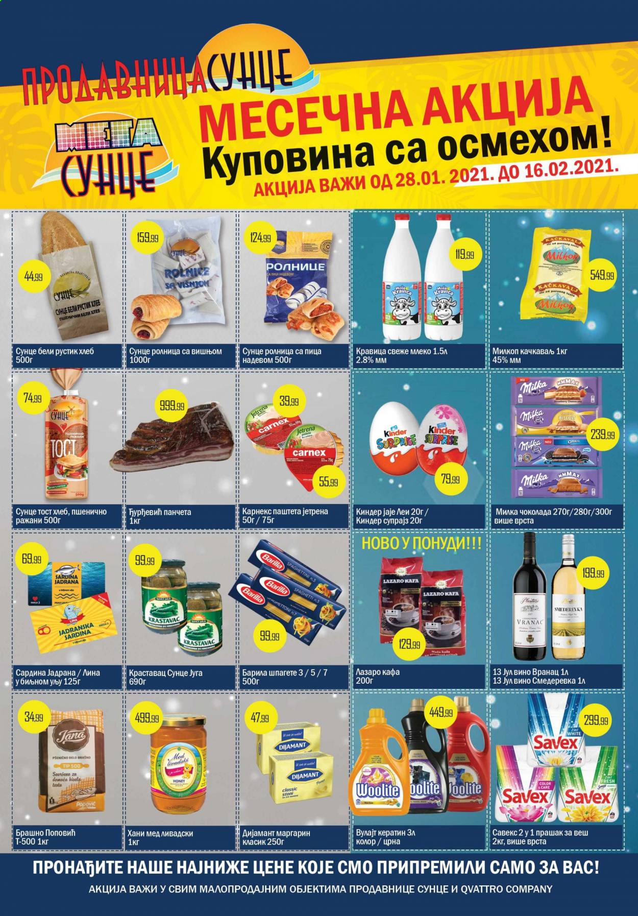 Prodavnica Sunce katalog - 28.01.2021 - 16.02.2021. Stranica 1