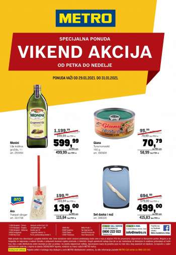 Metro katalog - 29.01.2021 - 31.01.2021.