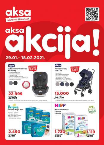 Aksa katalog - 29.01.2021 - 18.02.2021.