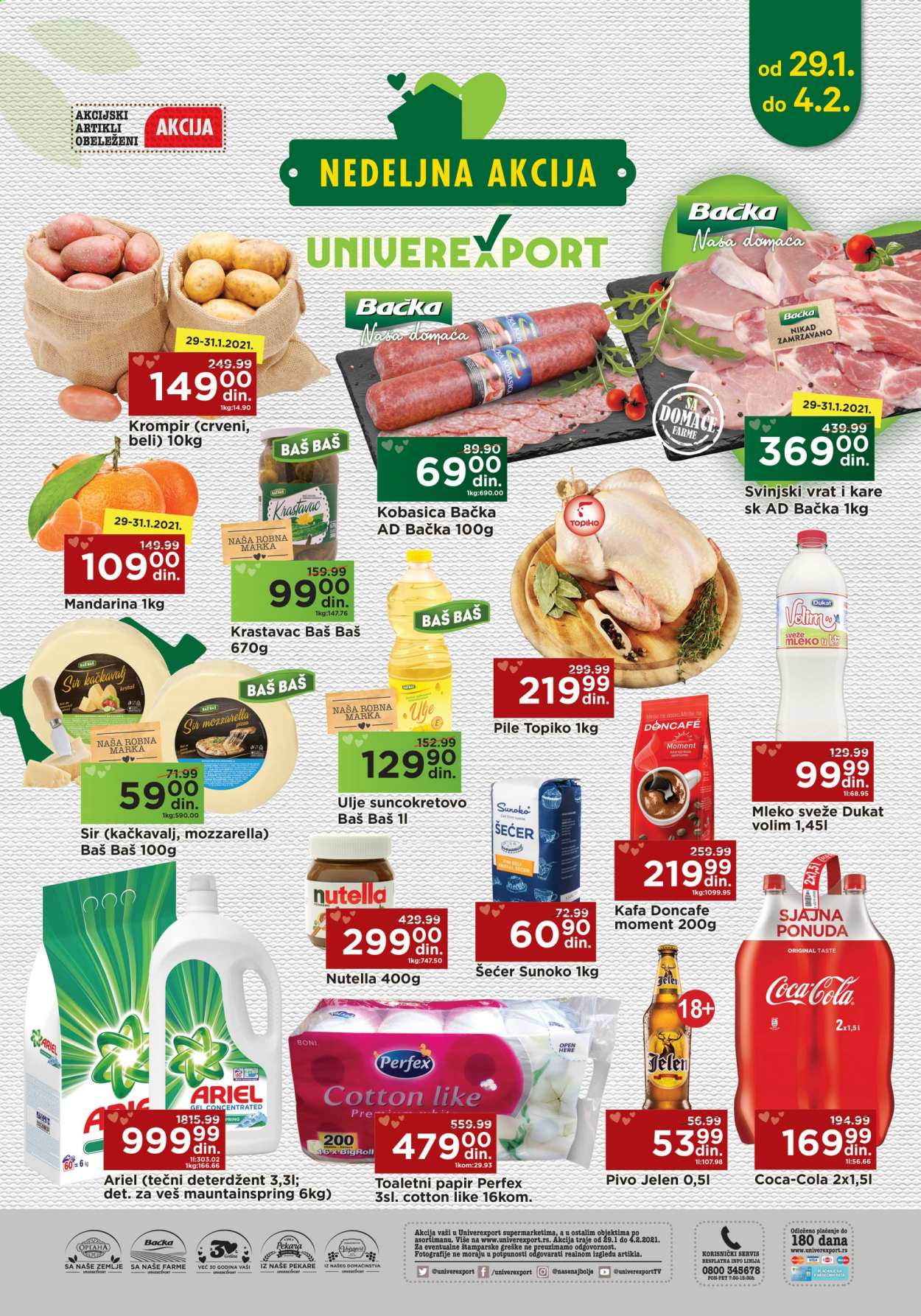 Univerexport katalog - 29.01.2021 - 04.02.2021. Stranica 1