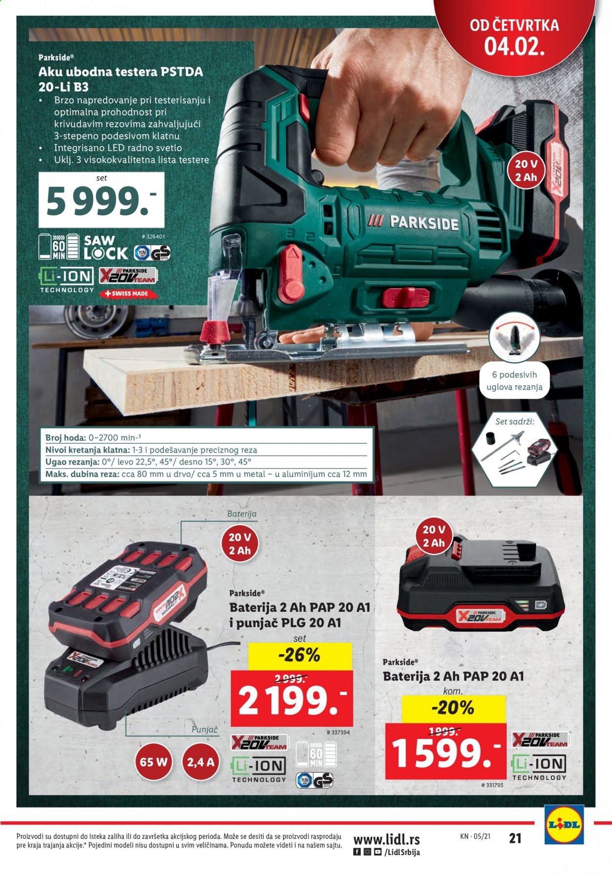 Lidl katalog - 04.02.2021 - 10.02.2021. Stranica 21