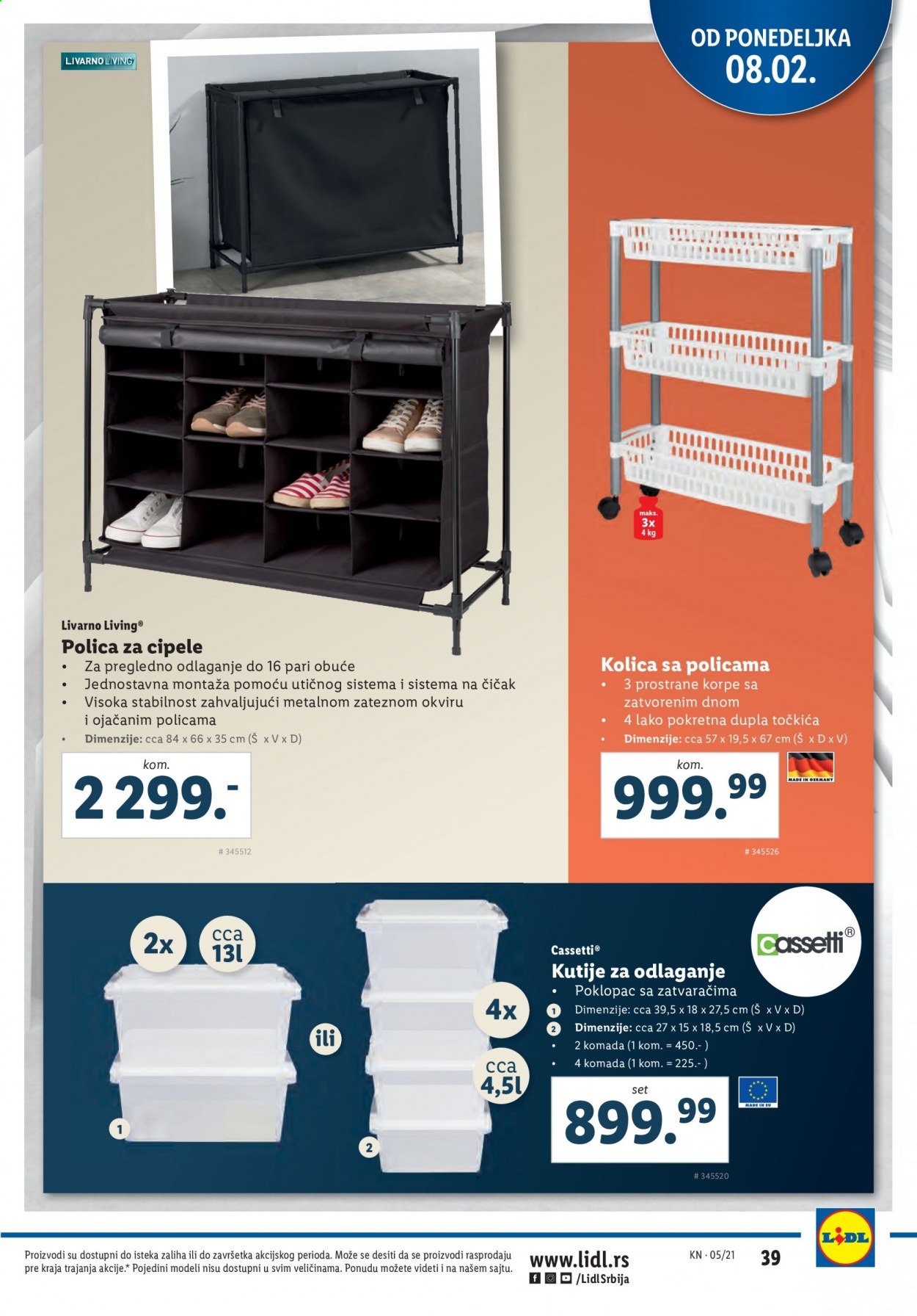 Lidl katalog - 04.02.2021 - 10.02.2021. Stranica 39