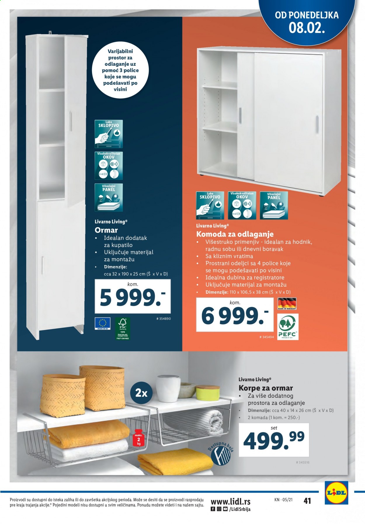 Lidl katalog - 04.02.2021 - 10.02.2021. Stranica 41