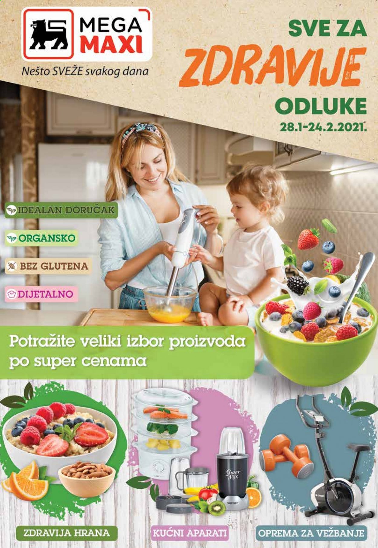 Mega Maxi katalog - 28.01.2021 - 24.02.2021. Stranica 1