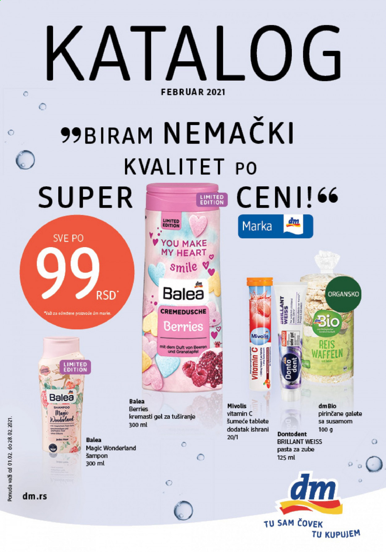 dm drogerie katalog - 01.02.2021 - 28.02.2021. Stranica 1
