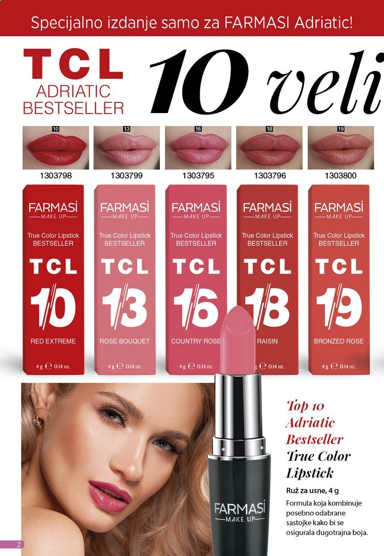 thumbnail - Farmasi katalog - 01.02.2021 - 28.02.2021 - Proizvodi na akciji - ruž za usne, True Color, makeup. Stranica 2.