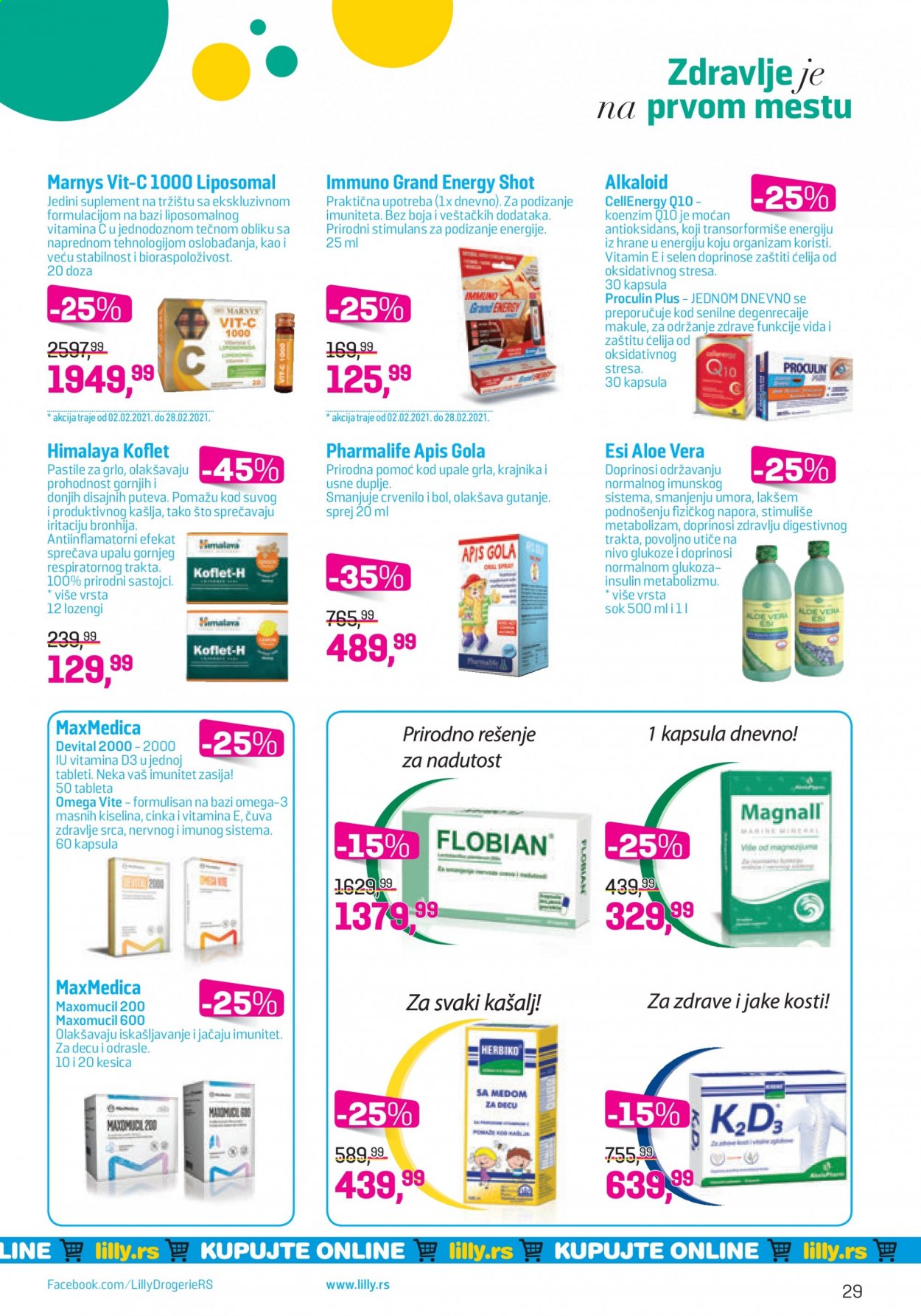Lilly Drogerie katalog - 01.02.2021 - 28.02.2021. Stranica 29