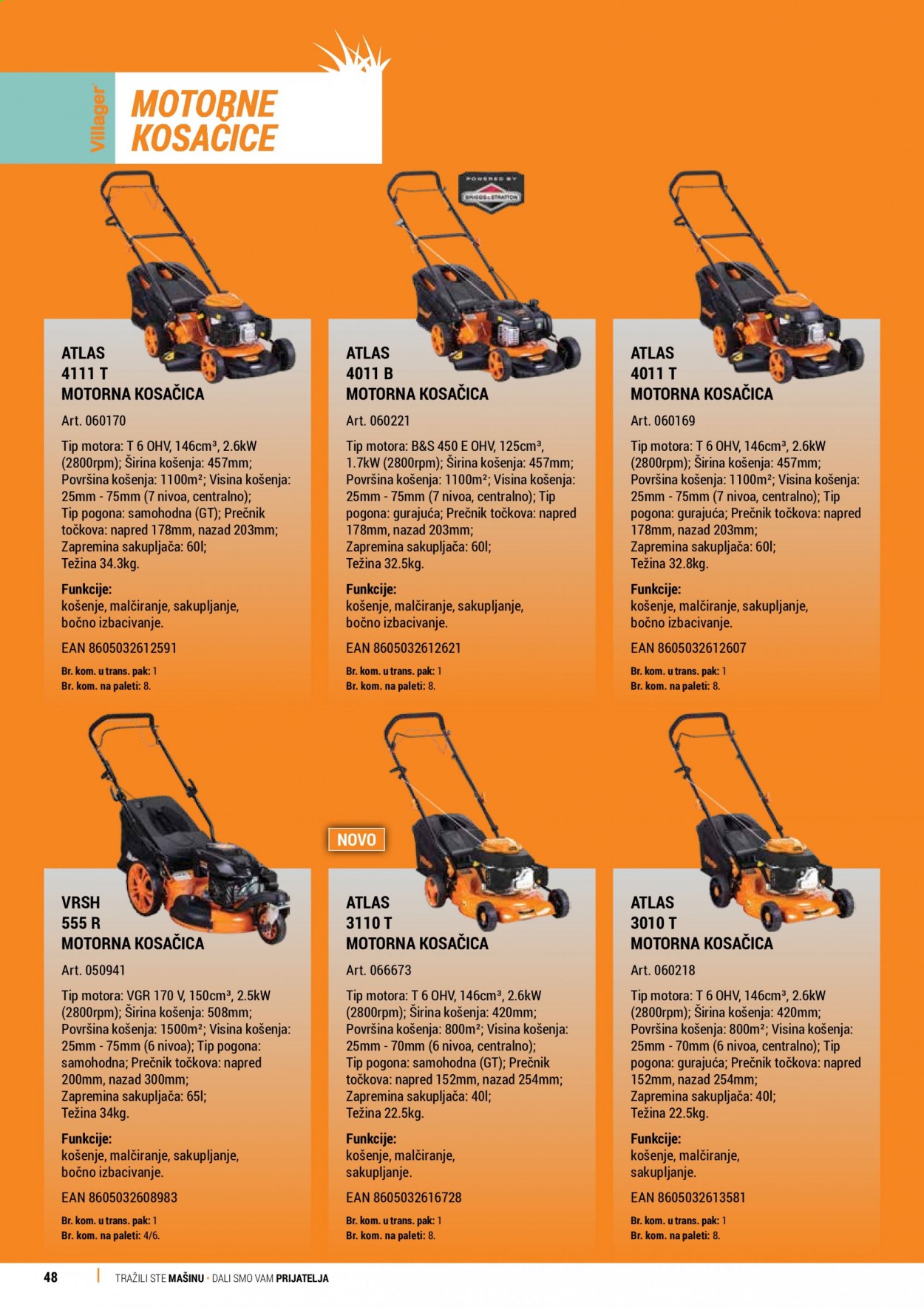 Villager katalog. Stranica 48
