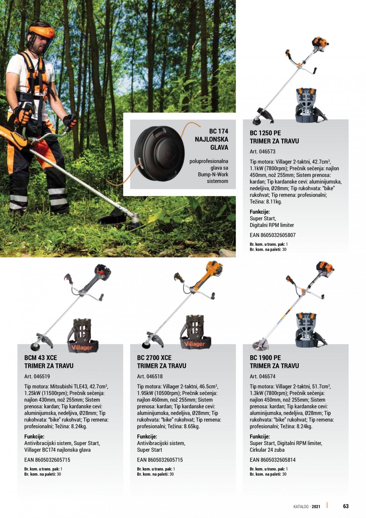 Villager katalog. Stranica 63