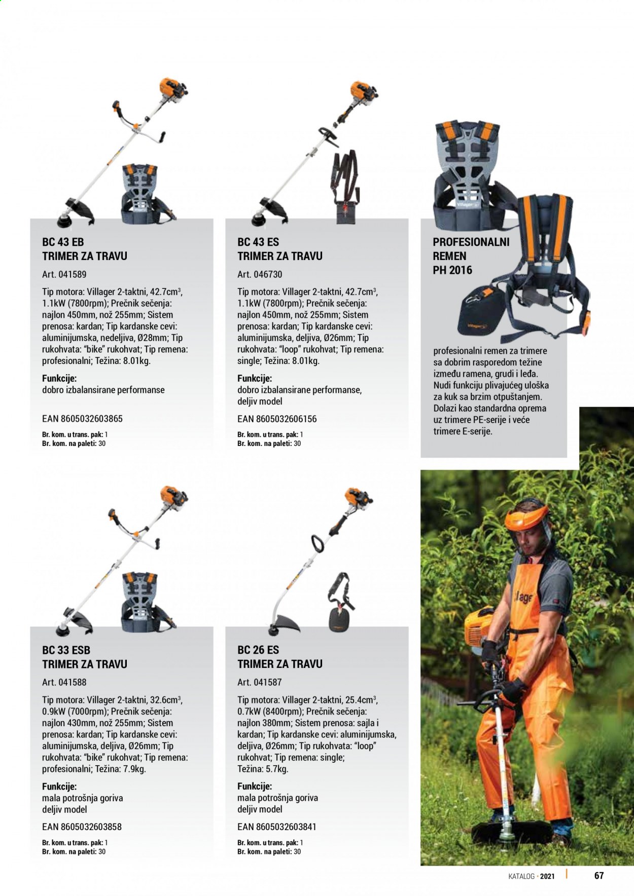 Villager katalog. Stranica 67