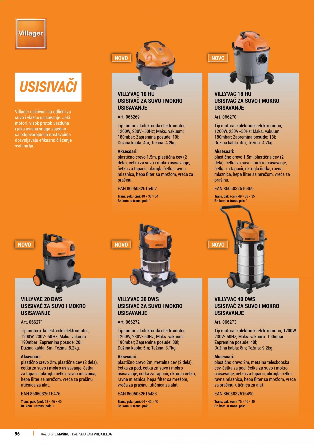 Villager katalog. Stranica 96