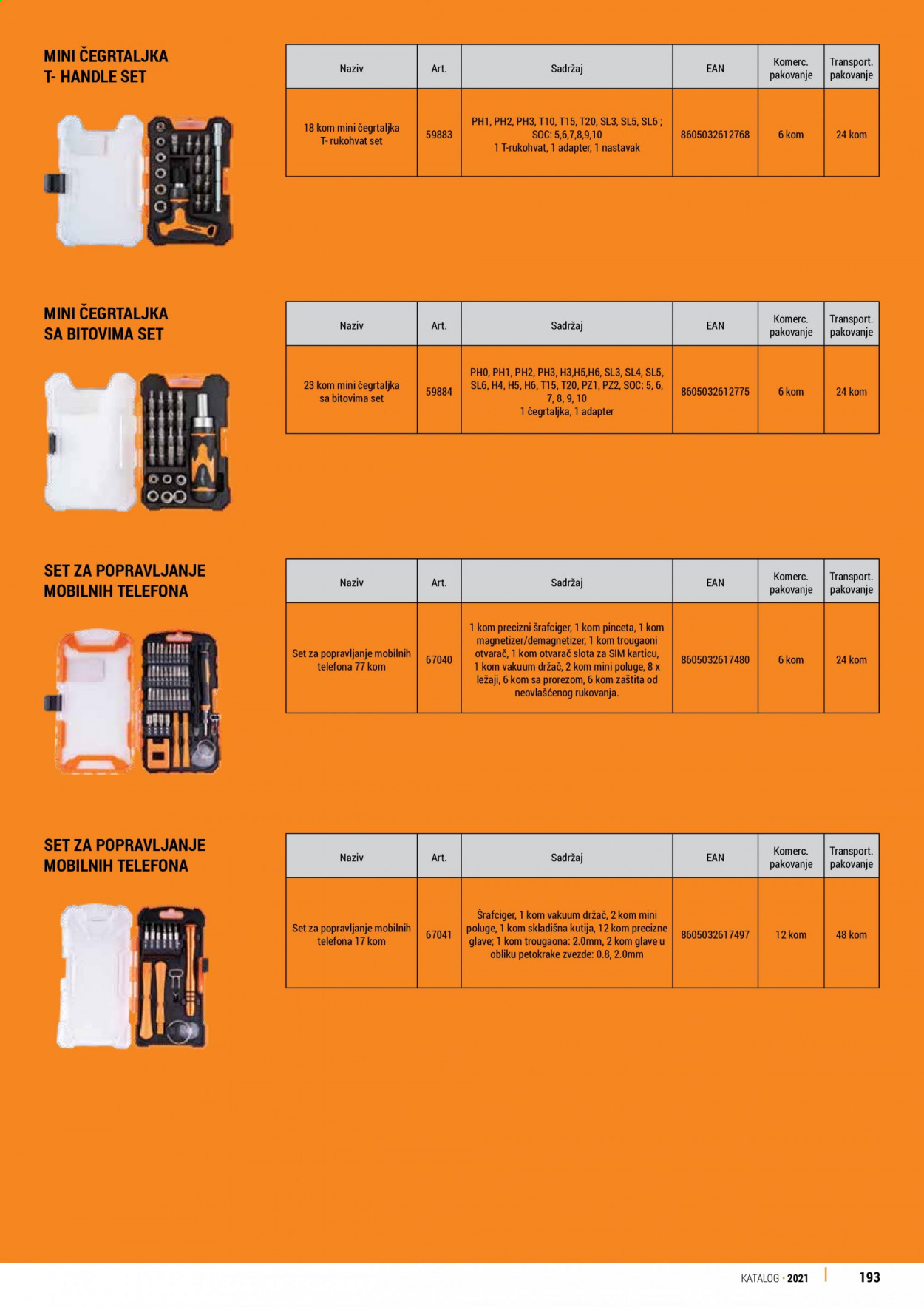 Villager katalog. Stranica 193