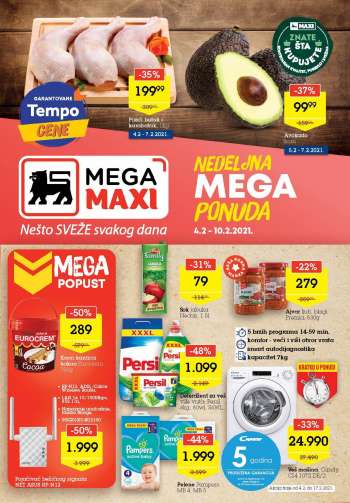 Mega Maxi katalog - 04.02.2021 - 10.02.2021.