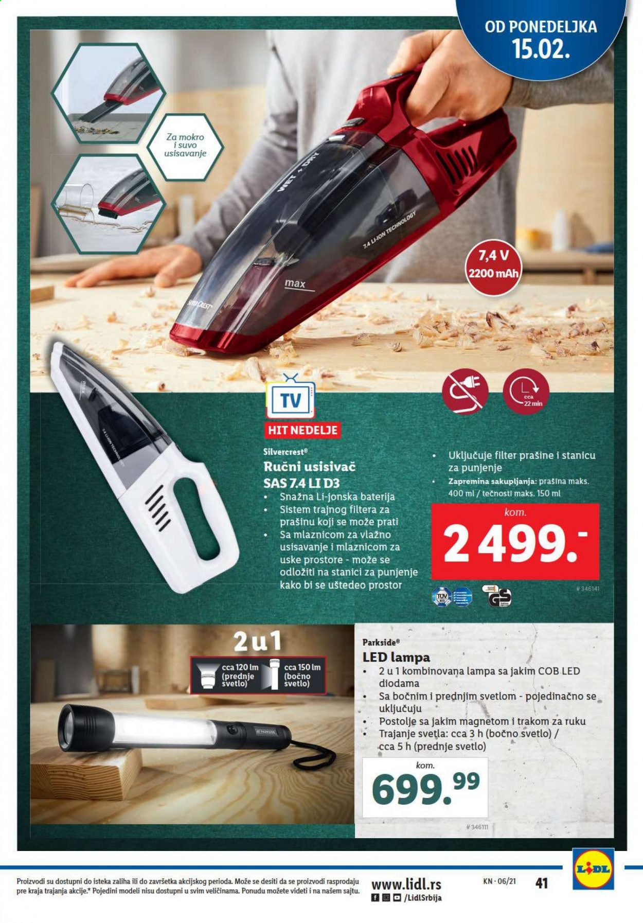 Lidl katalog - 11.02.2021 - 17.02.2021. Stranica 41
