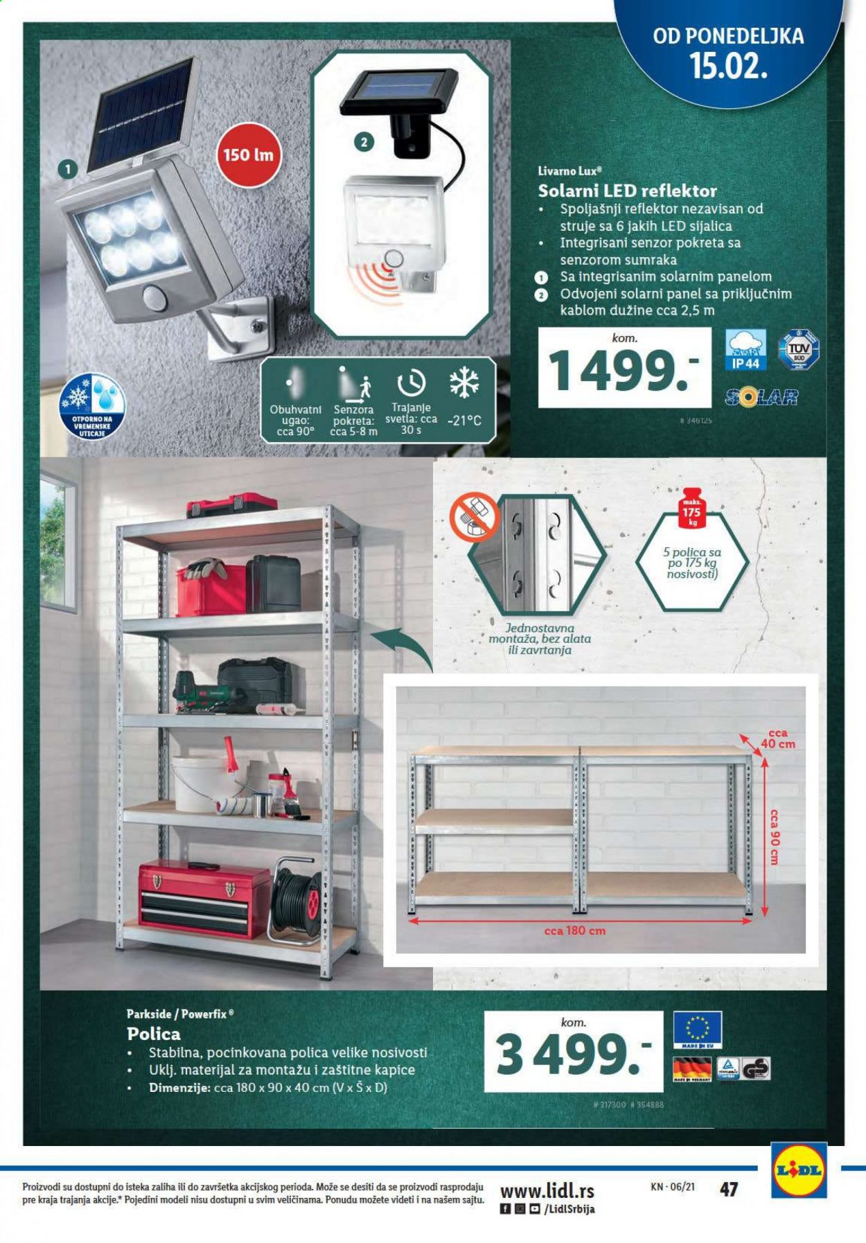 Lidl katalog - 11.02.2021 - 17.02.2021. Stranica 47