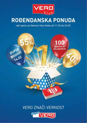 SuperVERO katalog - 11.02.2021 - 24.02.2021.