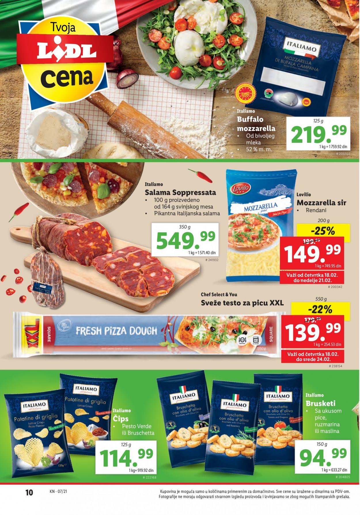 Lidl katalog - 18.02.2021 - 24.02.2021. Stranica 10