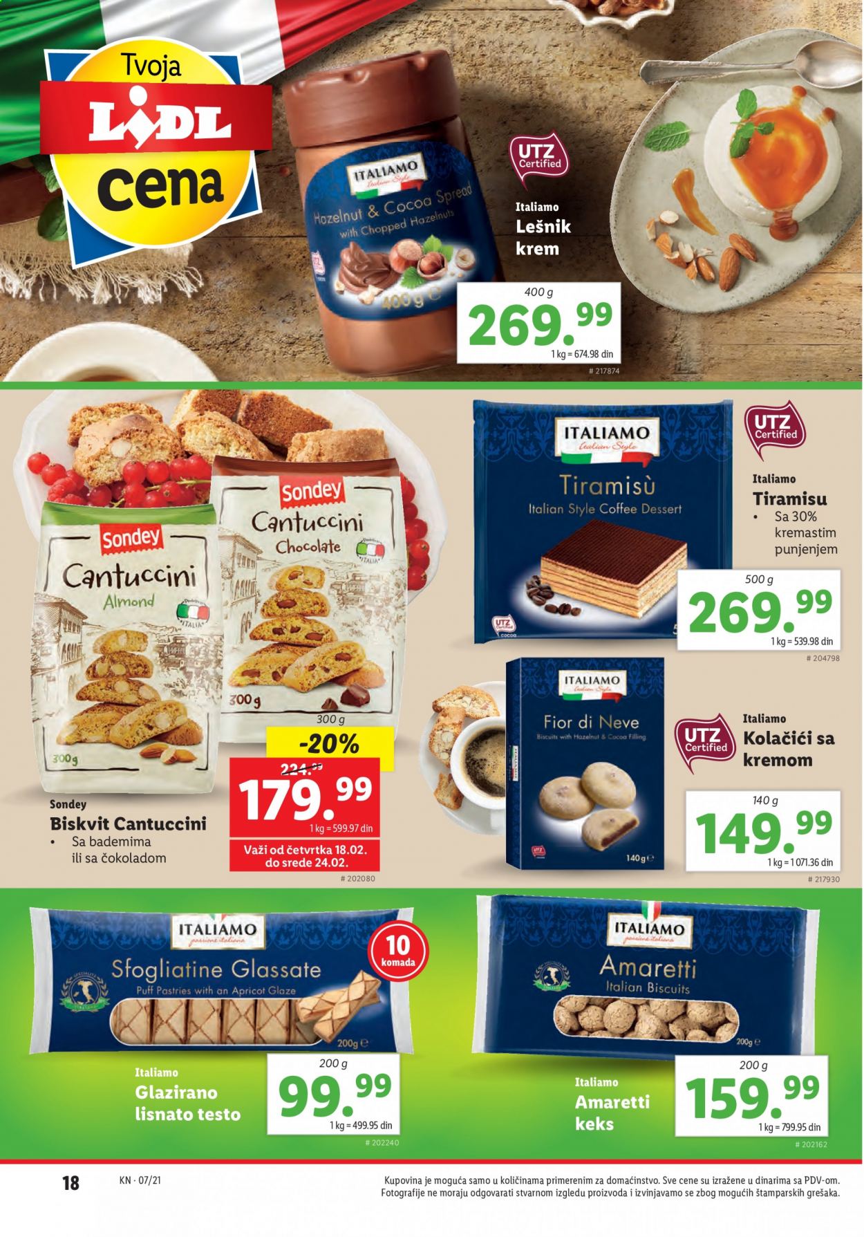 Lidl katalog - 18.02.2021 - 24.02.2021. Stranica 18