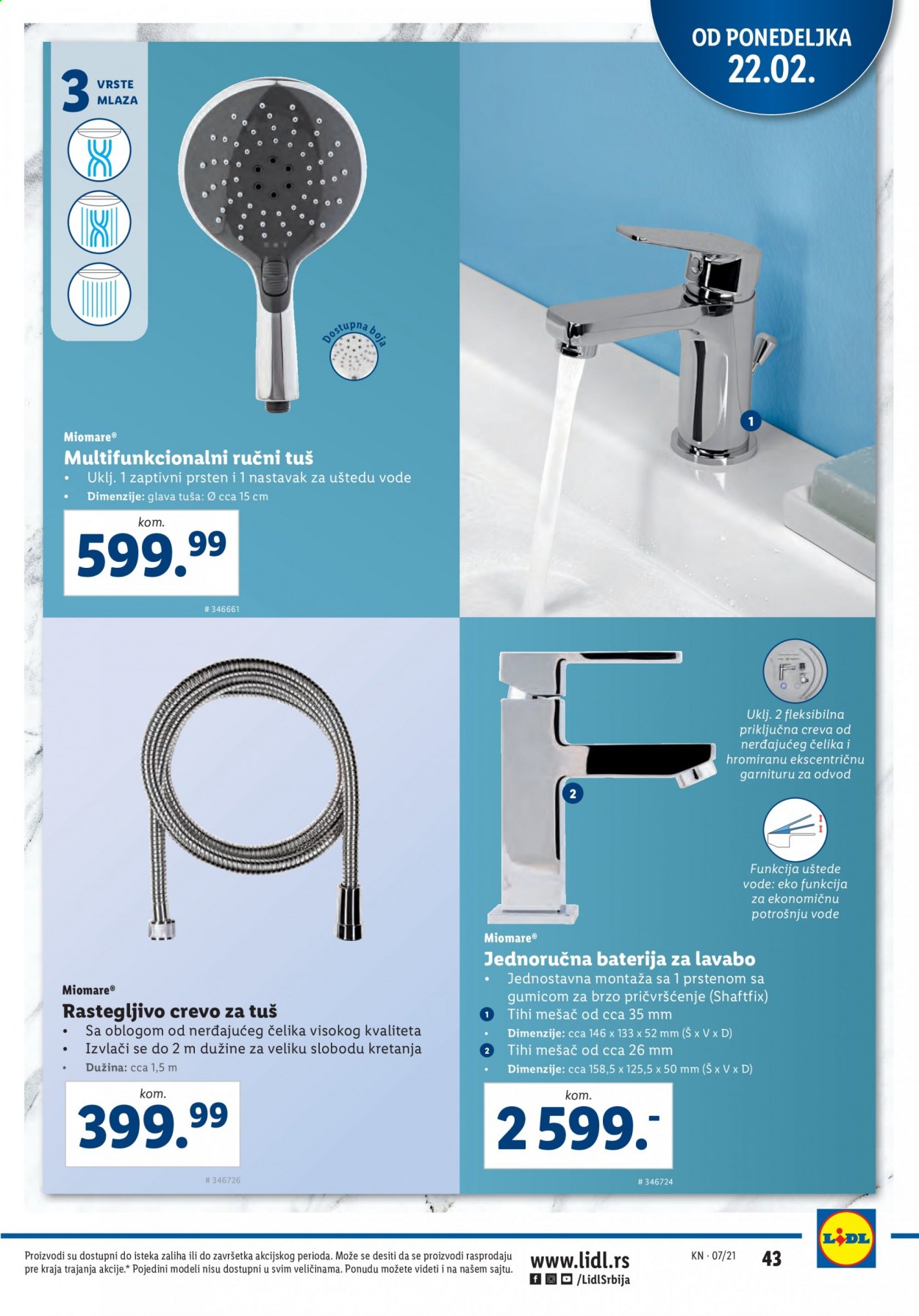 Lidl katalog - 18.02.2021 - 24.02.2021. Stranica 43