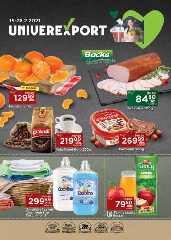 Univerexport katalog - 15.02.2021 - 28.02.2021.