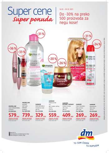 dm drogerie katalog - 16.02.2021 - 28.02.2021.