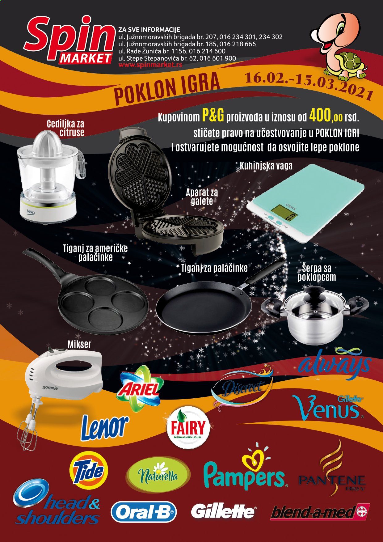 Spin Market katalog - 16.02.2021 - 15.03.2021. Stranica 1