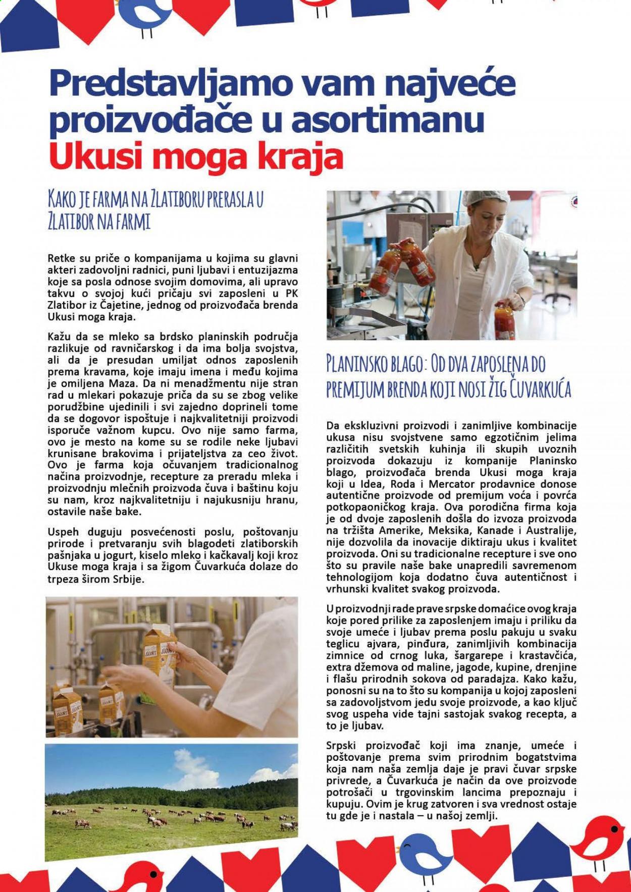 thumbnail - Roda katalog - 15.02.2021 - 14.03.2021 - Proizvodi na akciji - Kačkavalj, jogurt, kiselo mleko, farma. Stranica 3.