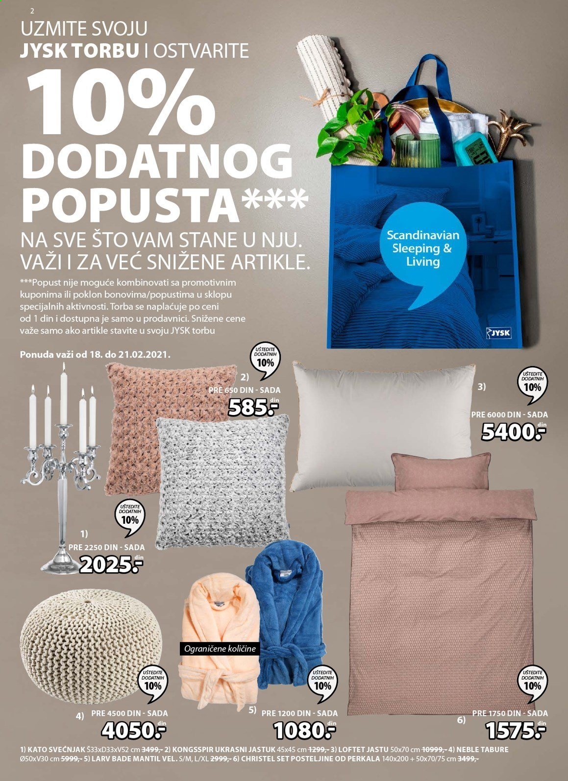 JYSK katalog - 18.02.2021 - 03.03.2021. Stranica 2